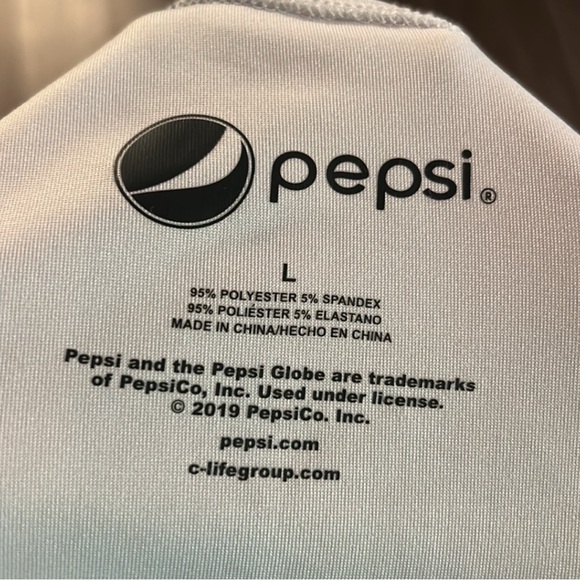 Pepsi Logo One-Piece with Bold Stripes - Picture 5 of 5